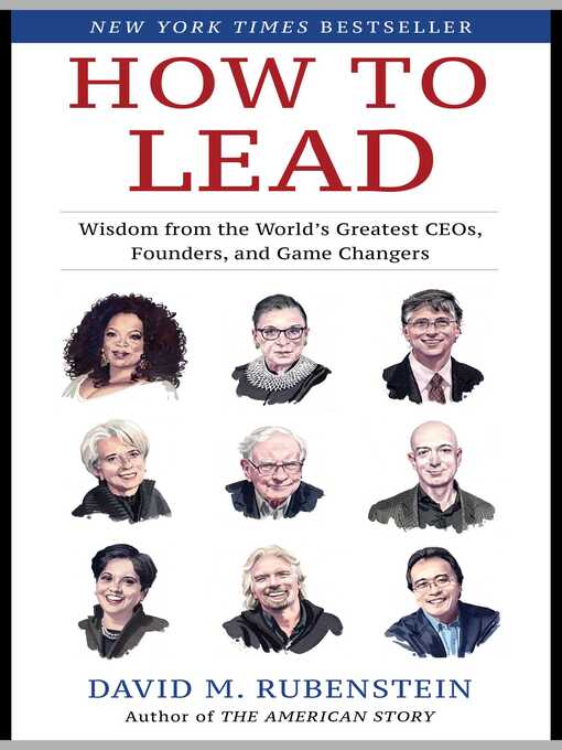 Title details for How to Lead by David M. Rubenstein - Available